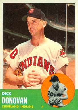 1963 Topps Dick Donovan #370 Baseball Card