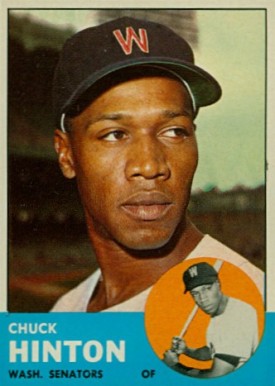 1963 Topps Chuck Hinton #330 Baseball Card