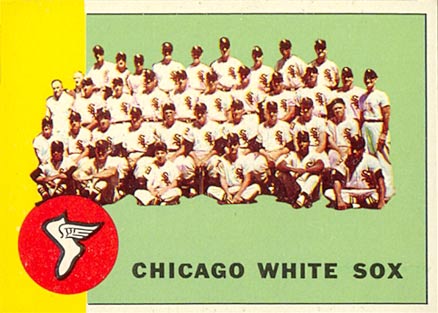 1963 Topps Chicago White Sox Team #288 Baseball Card