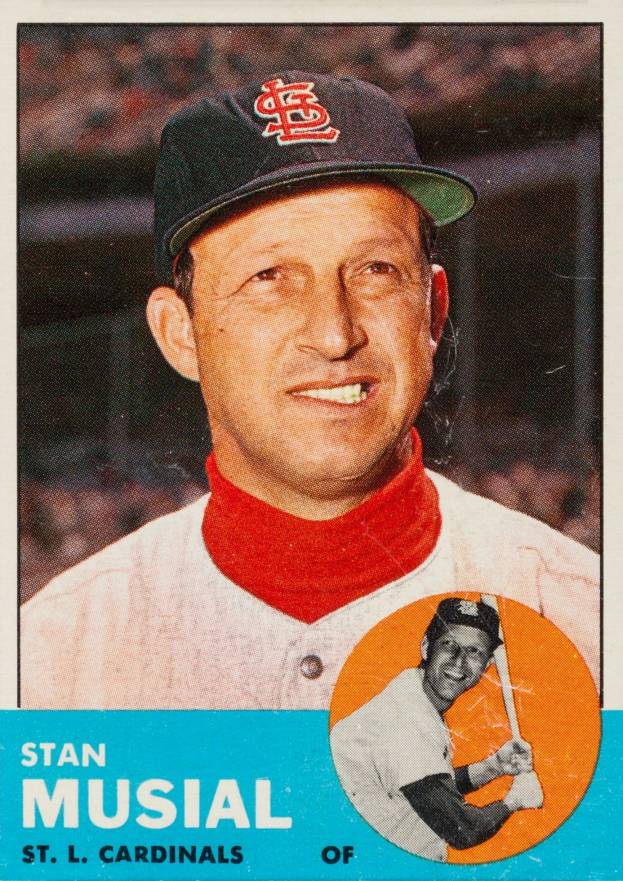 1963 Topps Stan Musial #250 Baseball Card