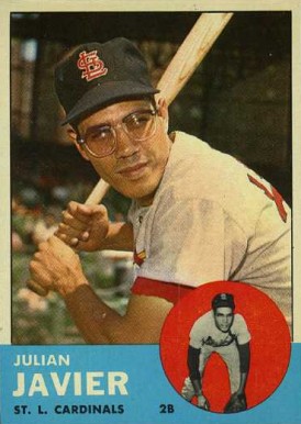 1963 Topps Julian Javier #226 Baseball Card