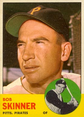 1963 Topps Bob Skinner #215 Baseball Card