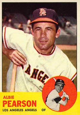 1963 Topps Albie Pearson #182 Baseball Card