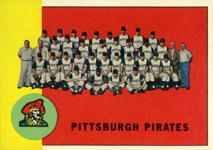 1963 Topps Pittsburgh Pirates Team #151 Baseball Card