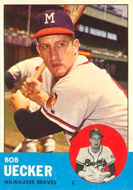 1963 Topps Bob Uecker #126 Baseball Card