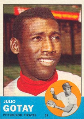 1963 Topps Julio Gotay #122 Baseball Card