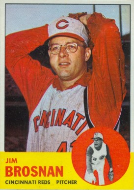1963 Topps Jim Brosnan #116 Baseball Card