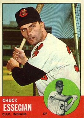 1963 Topps Chuck Essegian #103 Baseball Card