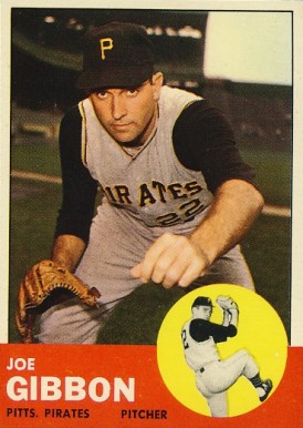 1963 Topps Joe Gibbon #101 Baseball Card