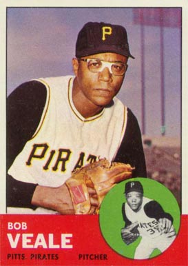 1963 Topps Bob Veale #87 Baseball Card