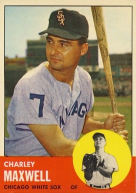 1963 Topps Charley Maxwell #86 Baseball Card
