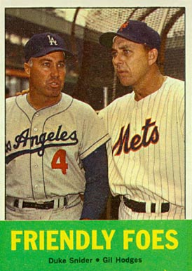 1963 Topps Friendly Foes #68 Baseball Card