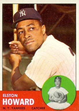 1963 Topps Elston Howard #60 Baseball Card