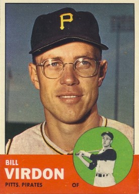 1963 Topps Bill Virdon #55 Baseball Card