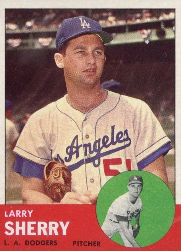 1963 Topps Larry Sherry #565 Baseball Card