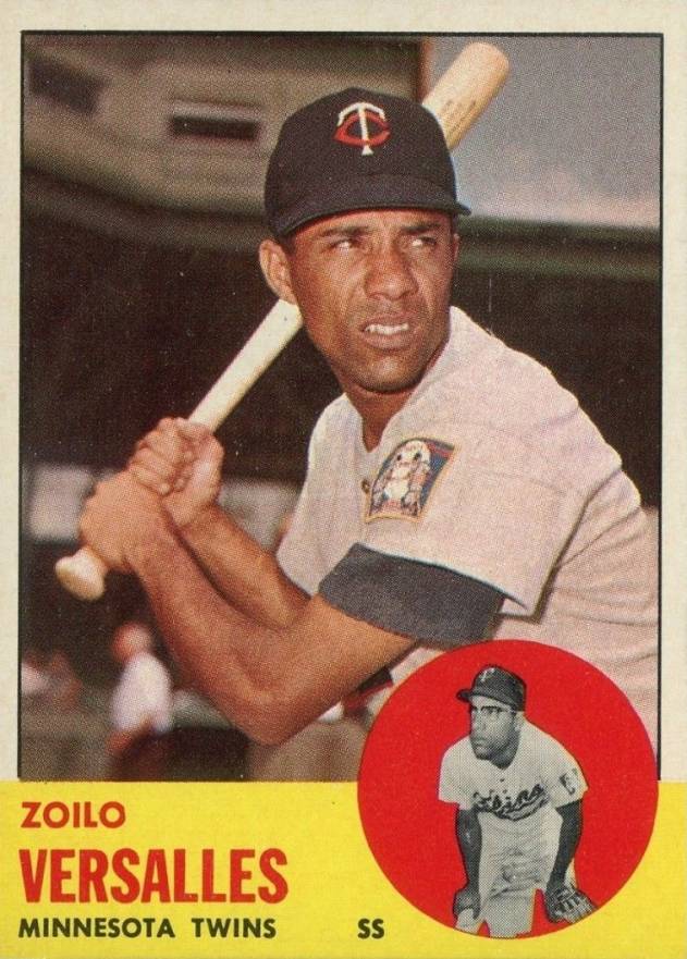 1963 Topps Zoilo Versalles #349 Baseball Card