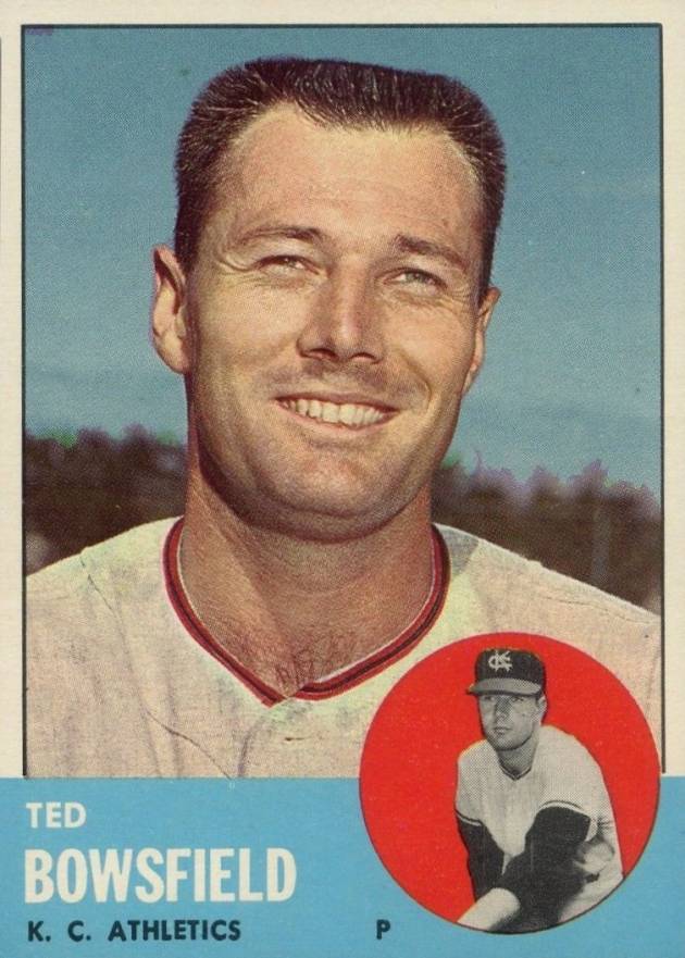 1963 Topps Ted Bowsfield #339 Baseball Card