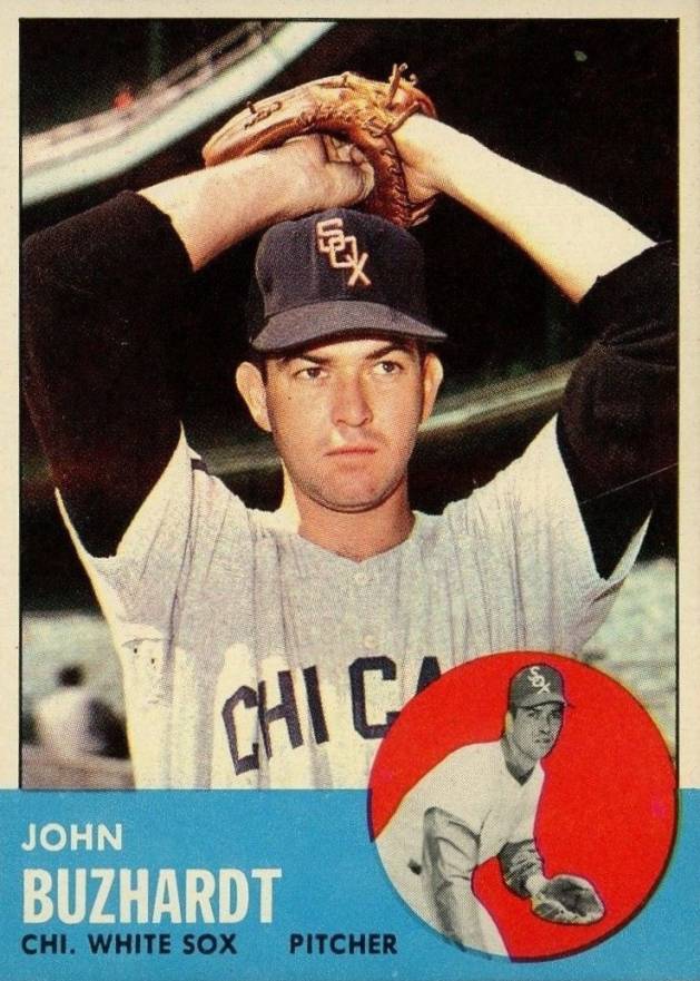 1963 Topps John Buzhardt #35 Baseball Card
