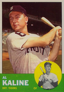 1963 Topps Al Kaline #25 Baseball Card