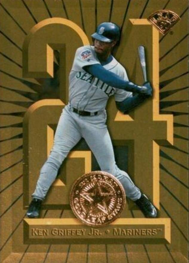 1997 Leaf Gold Stars Ken Griffey Jr. #3 Baseball Card