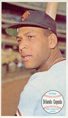 1964 Topps Giants Orlando Cepeda #55 Baseball Card