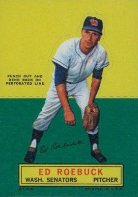 1964 Topps Stand-Up Ed Roebuck #64 Baseball Card