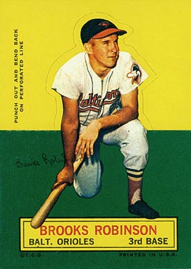 1964 Topps Stand-Up Brooks Robinson #61 Baseball Card