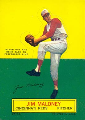 1964 Topps Stand-Up Jim Maloney #43 Baseball Card