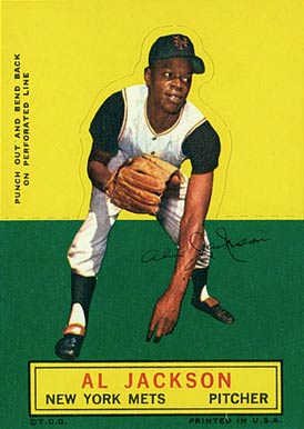 1964 Topps Stand-Up Al Jackson #36 Baseball Card