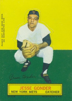 1964 Topps Stand-Up Jesse Gonder #28 Baseball Card