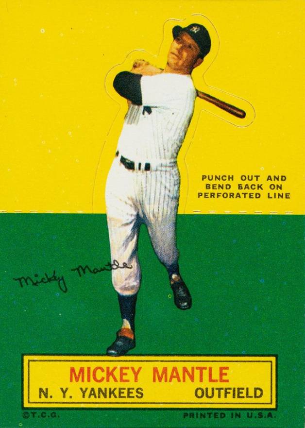 1964 Topps Stand-Up Mickey Mantle #45 Baseball Card