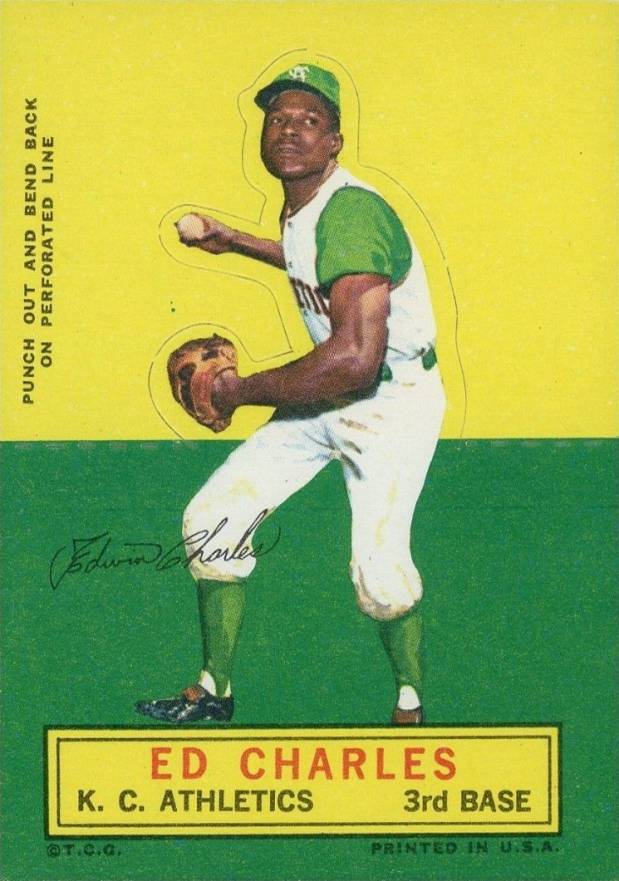 1964 Topps Stand-Up Ed Charles #16 Baseball Card