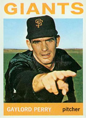 1964 Topps Gaylord Perry #468 Baseball Card