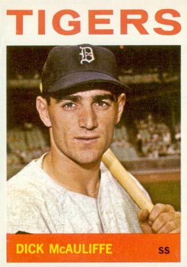 1964 Topps Dick McAuliffe #363 Baseball Card