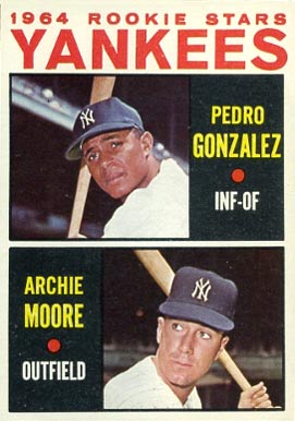 1964 Topps Yankees Rookies #581 Baseball Card