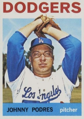 1964 Topps Johnny Podres #580 Baseball Card