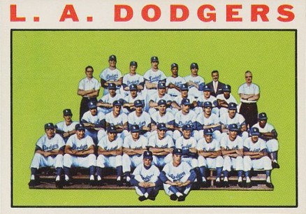 1964 Topps L.A. Dodgers Team #531 Baseball Card