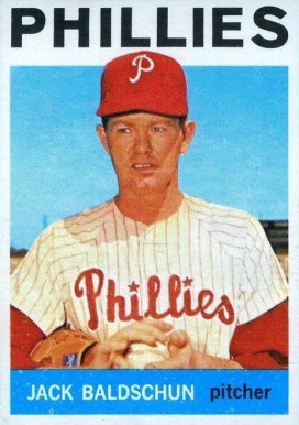 1964 Topps Jack Baldschun #520 Baseball Card