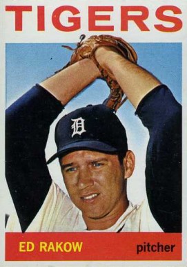 1964 Topps Ed Rakow #491 Baseball Card