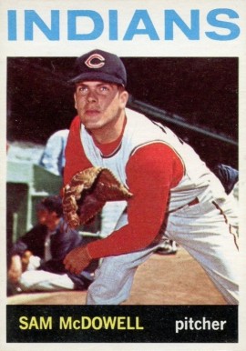 1964 Topps Sam McDowell #391 Baseball Card