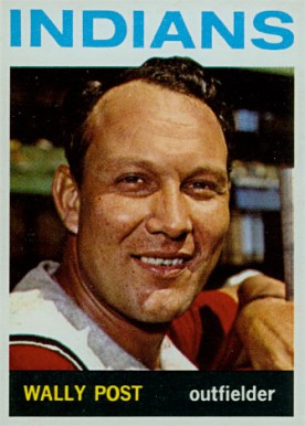 1964 Topps Wally Post #253 Baseball Card