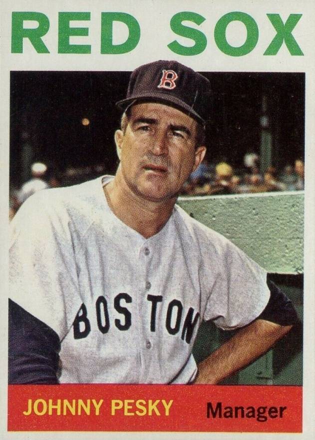 1964 Topps Johnny Pesky #248 Baseball Card