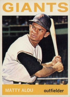 1964 Topps Matty Alou #204 Baseball Card