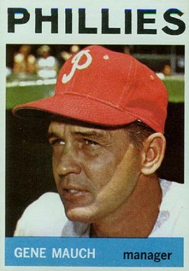 1964 Topps Gene Mauch #157 Baseball Card