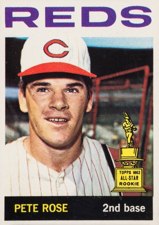 1964 Topps Pete Rose 125 Baseball Card Value Price Guide