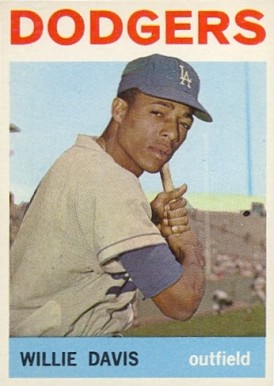 1964 Topps Willie Davis #68 Baseball Card