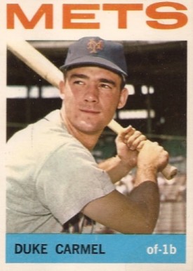 1964 Topps Duke Carmel #44 Baseball Card