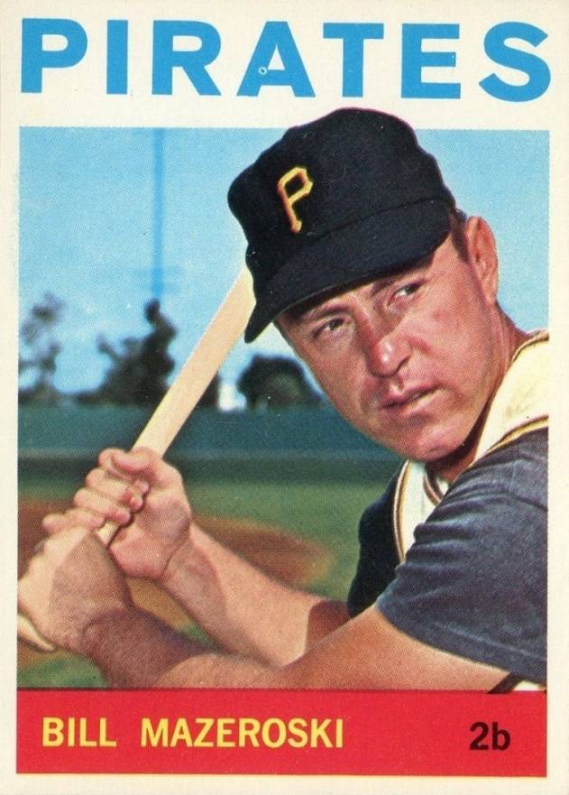1964 Topps Bill Mazeroski #570 Baseball Card