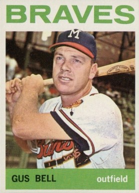1964 Topps Gus Bell #534 Baseball Card