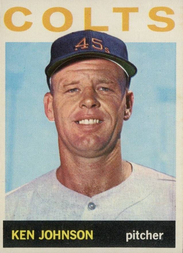 1964 Topps Ken Johnson #158 Baseball Card